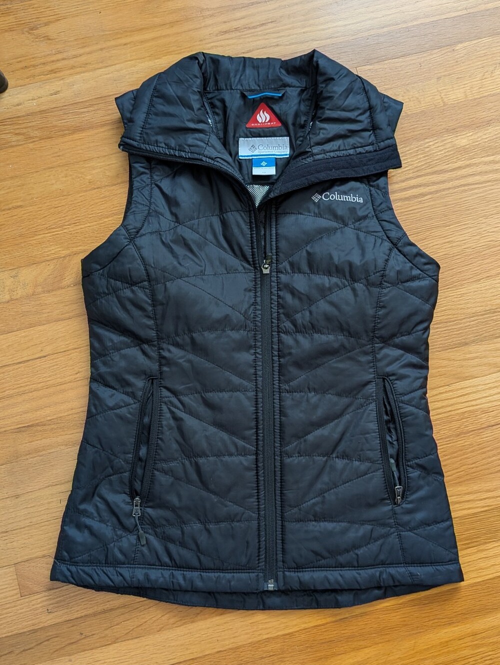Columbia Black Quilted Women's Insulated Vest